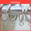 Modern Minimalist Metal Curtain Rings With Hanging Hooks For Home Decor And Window Treatment