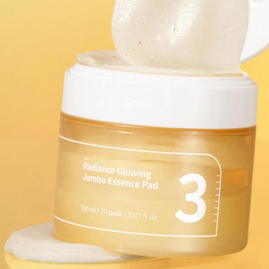 

numbuzin No.3 Radiance Glowing Jumbo Essence Toner Pad 70P