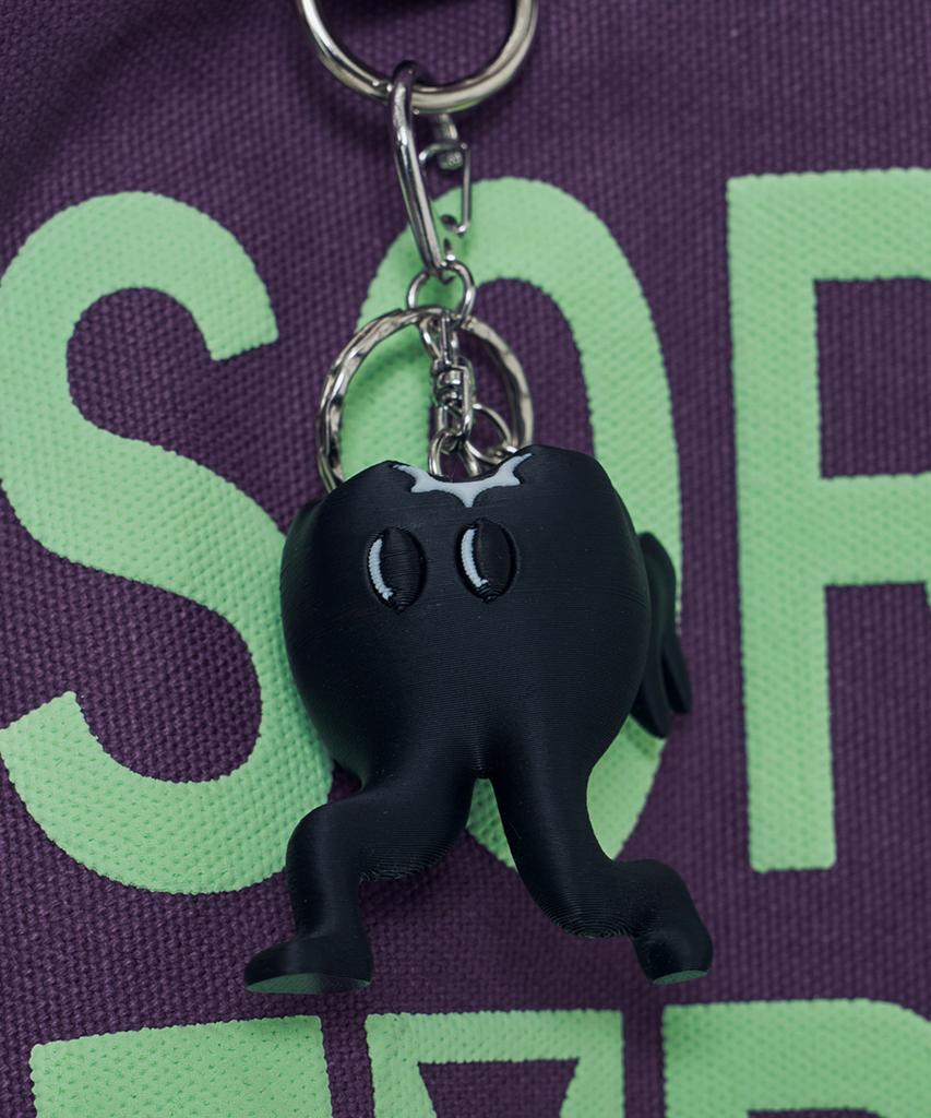 LOSERS CLUB Tooth Character Keyring Black