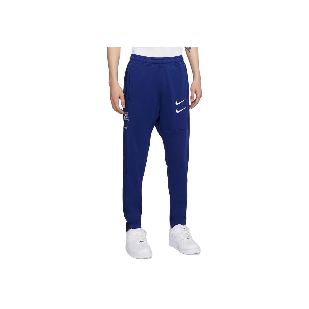 Nike Sports Lifestyle Series Knitted Breathable Comfortable Casual Pants Men Bottoms Blue CU3899-455