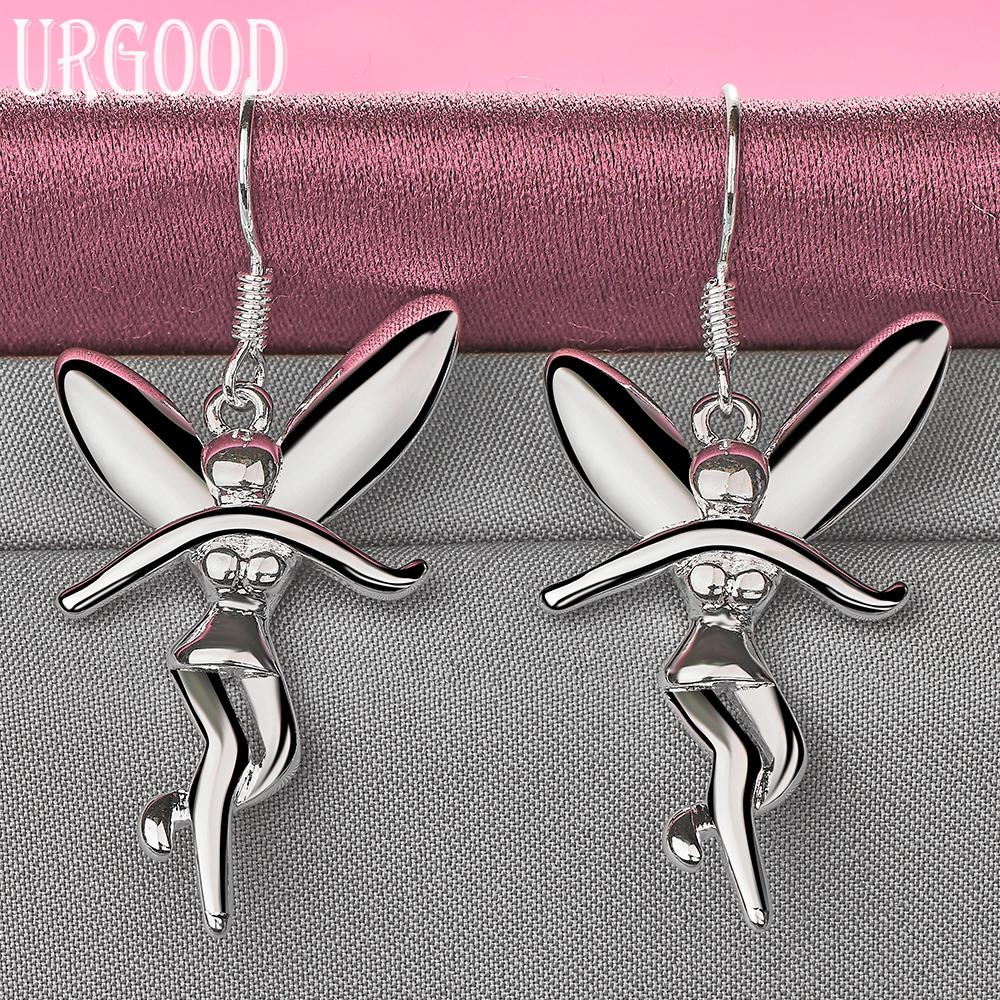925 Sterling Silver Fashion Earrings Wedding Jewelry