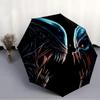 Alien Fashionable Automatic Opening/Closing Folding Umbrella. Portable and Foldable, Ideal for Gift, Travel, and Daily Use.