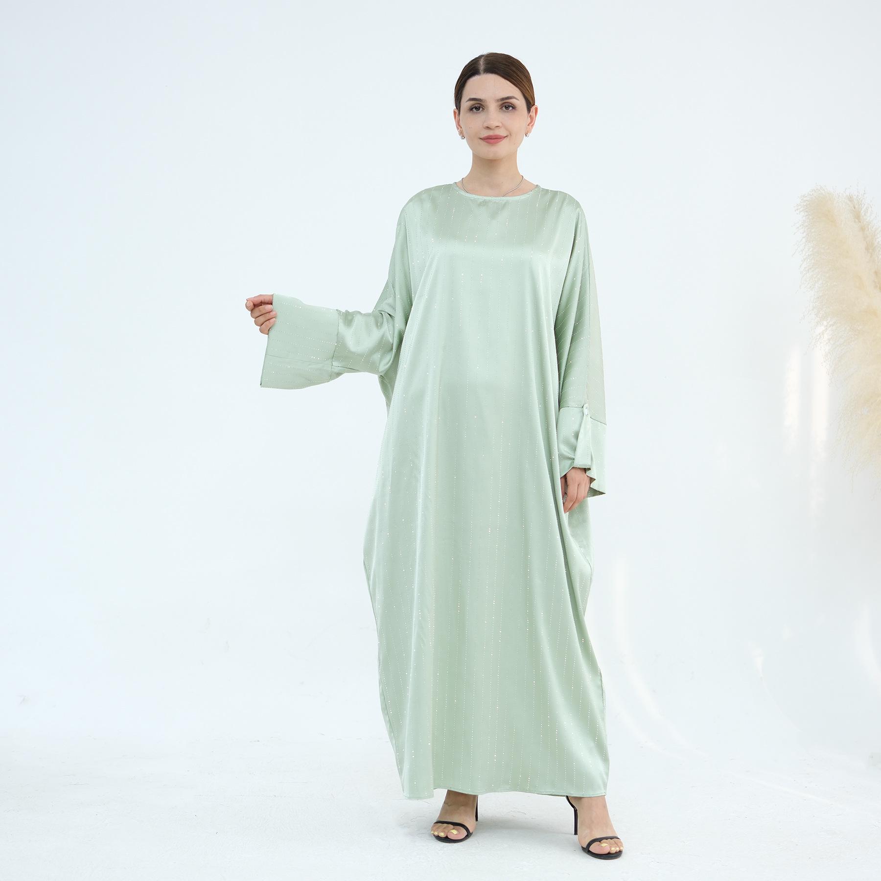 Aiyirui Plus Size Collarless Rhinestone Dress 884 Small