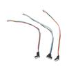 5Pcs GH1.25 Wt Latch 20cm Female Male Extension 26AWG Silicon Cable JST GHR-15V-S SSHL-002T-P0.2 Crimp 2-8P High Temp Resis Wire