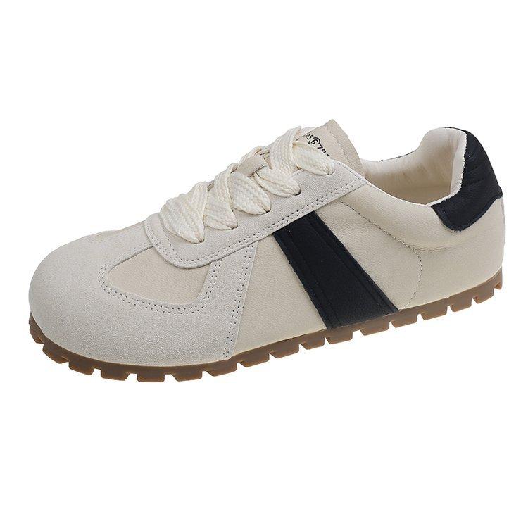 Forrest Gump Shoes Women's 2025 Spring New Feet Small Flat Bottom Casual Sports Board Shoes Popular Versatile German Training Little White Shoes