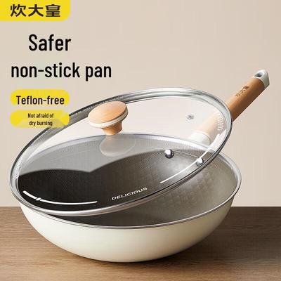 28cm Stainless Steel Titanium Non-Stick Wok