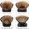 100pcs Wood Pulp Coffee Filter Paper High Permeability Coffee Filter Paper Natural Unbleached Coffee Maker Accessories