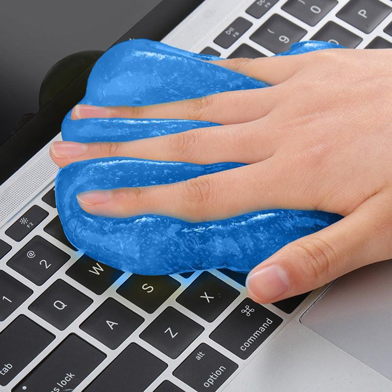 70g Car Cleaning Glue Powder Cleaner Magic Cleaner Dust Remover Gel Home Computer Keyboard Clean Tool Car