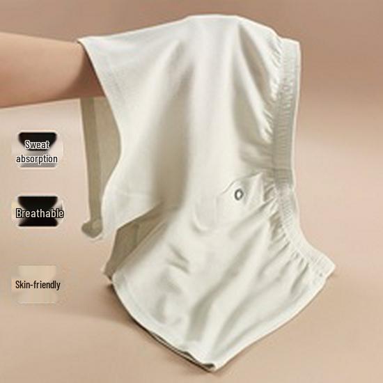 New Men's Arrow Pure Cotton Breathable Loose Boxer Briefs - Striped Youth Shorts