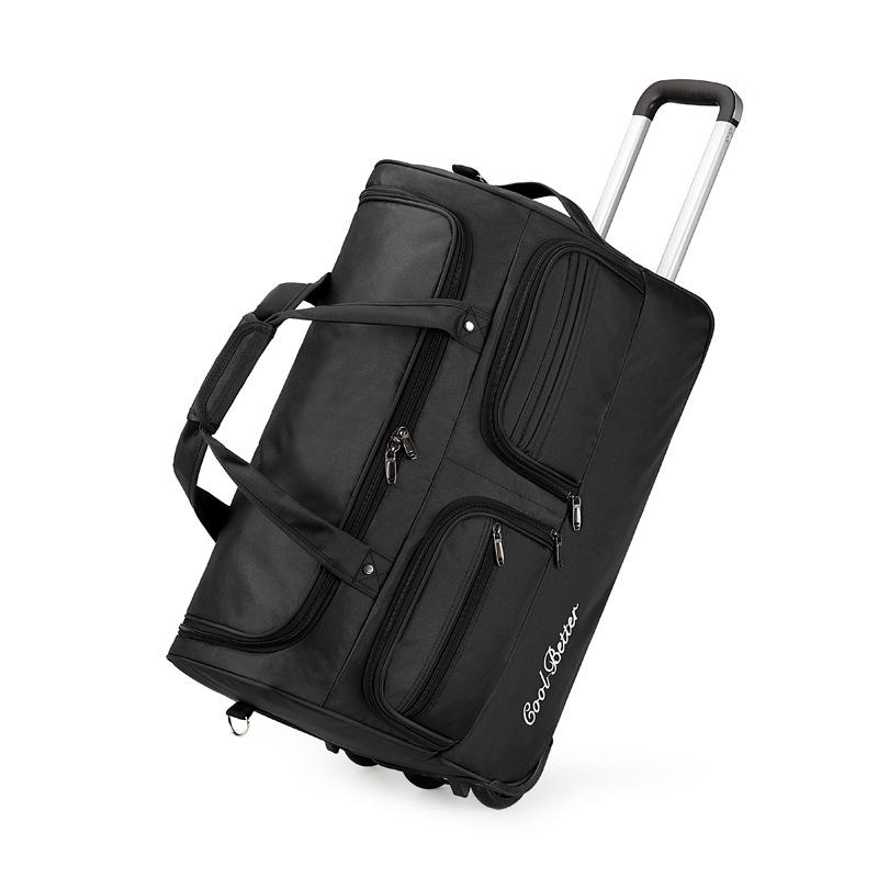 Large-capacity Luggage Case Tugboat Bag Wear-resistant Foldable Luggage Air Consignment Bag Hand-held Thickened Pulley Travel Bag