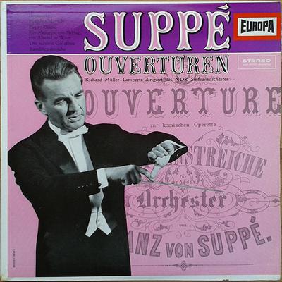 LP Record FRANZ VON SUPP RICHARD MLLERLA Ouvertren E162 Europa 1969 Germany Classical Used