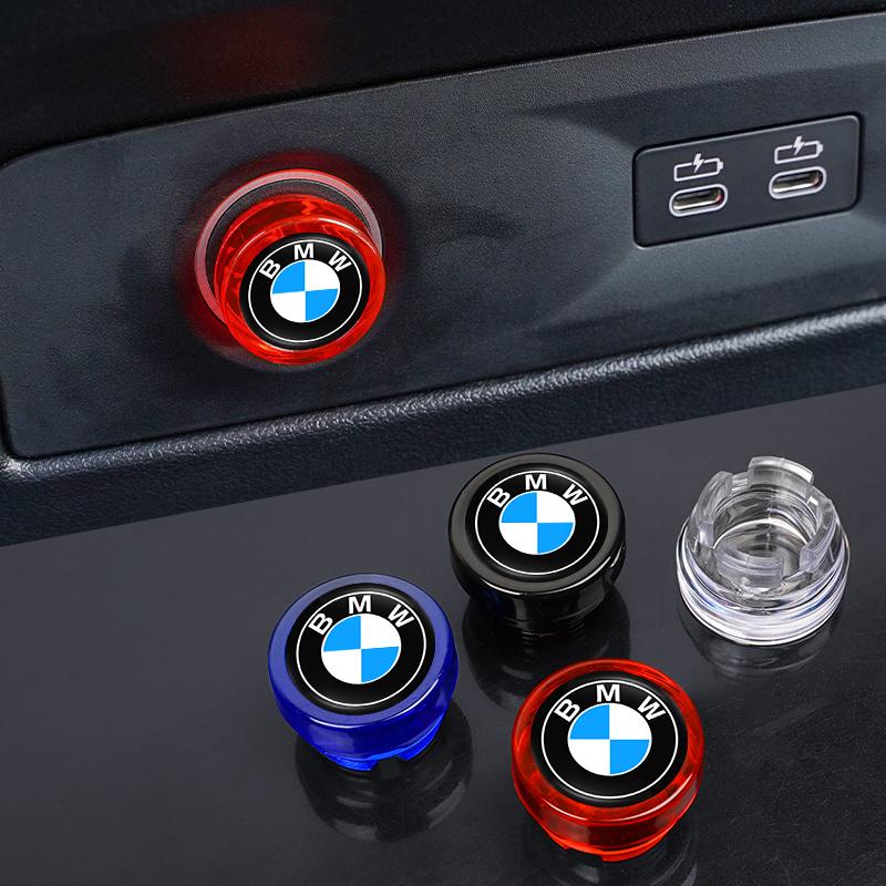Car Cigarette Lighter Cover DustProof Decoration Cap Sticker For BMW G80 G06 G07 G42 G14 G15 G16 F82 X1 X3 M1 M2 M3 M4 M5 M6 M7 BA2