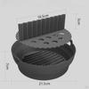 Compact Air Fryer Liner for Easy Cleaning and Cooking