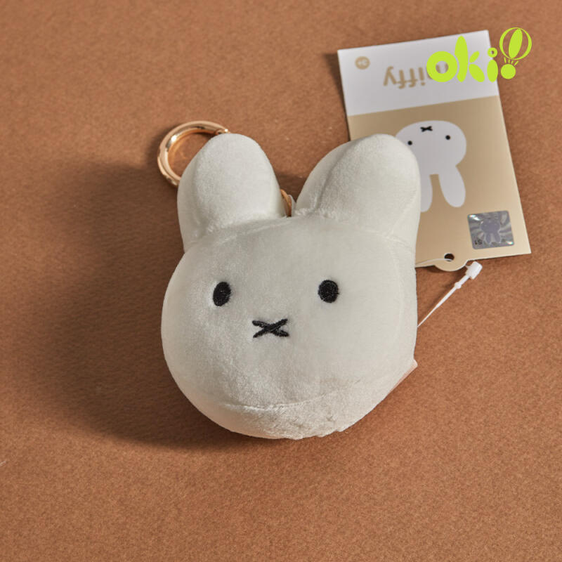 Miffy face keychain bag hook