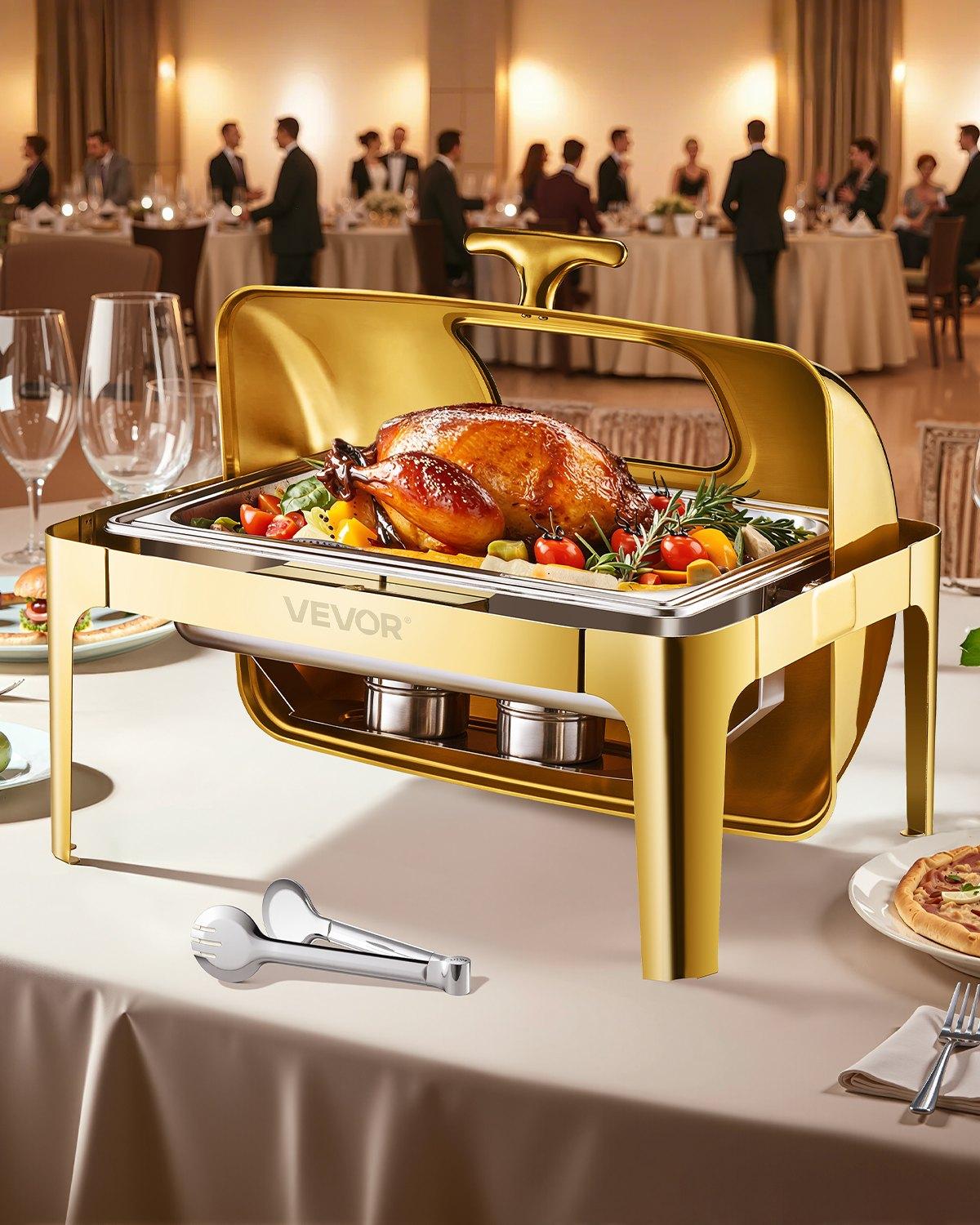VEVOR Roll Top Chafing Dish Buffet