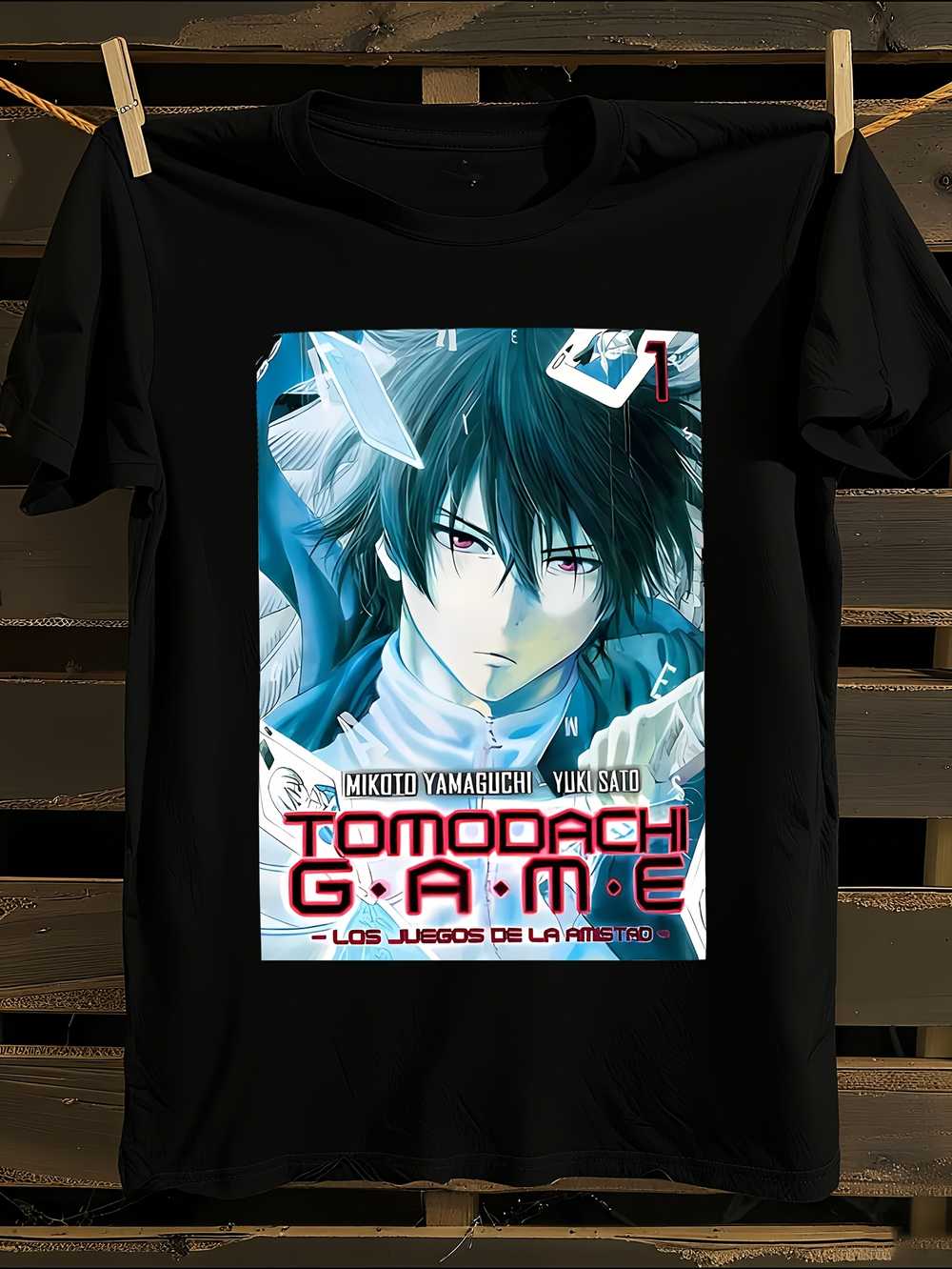 Yuki Sato Tomodachi Game Anime T-Shirt XXXL