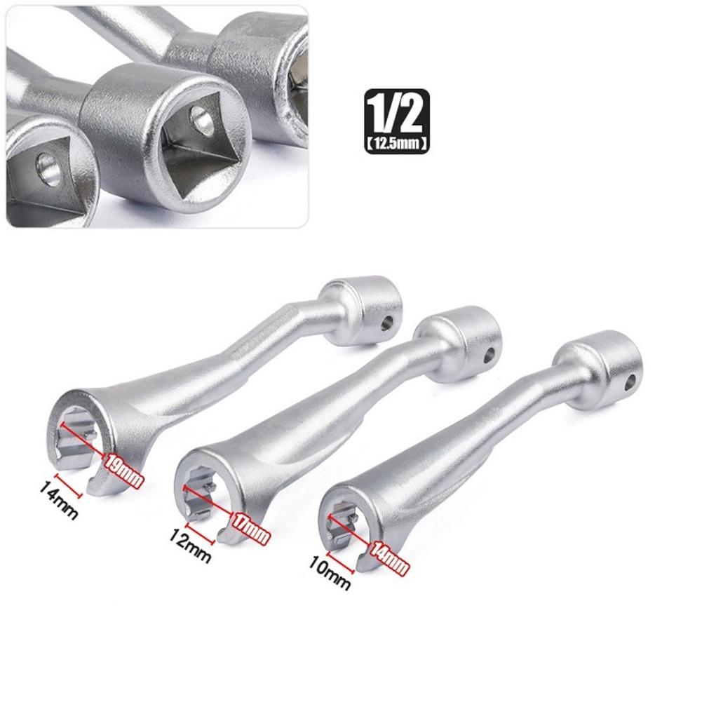 Klíč na vstřikovače paliva, otevřený, chrom-vanadiová ocel