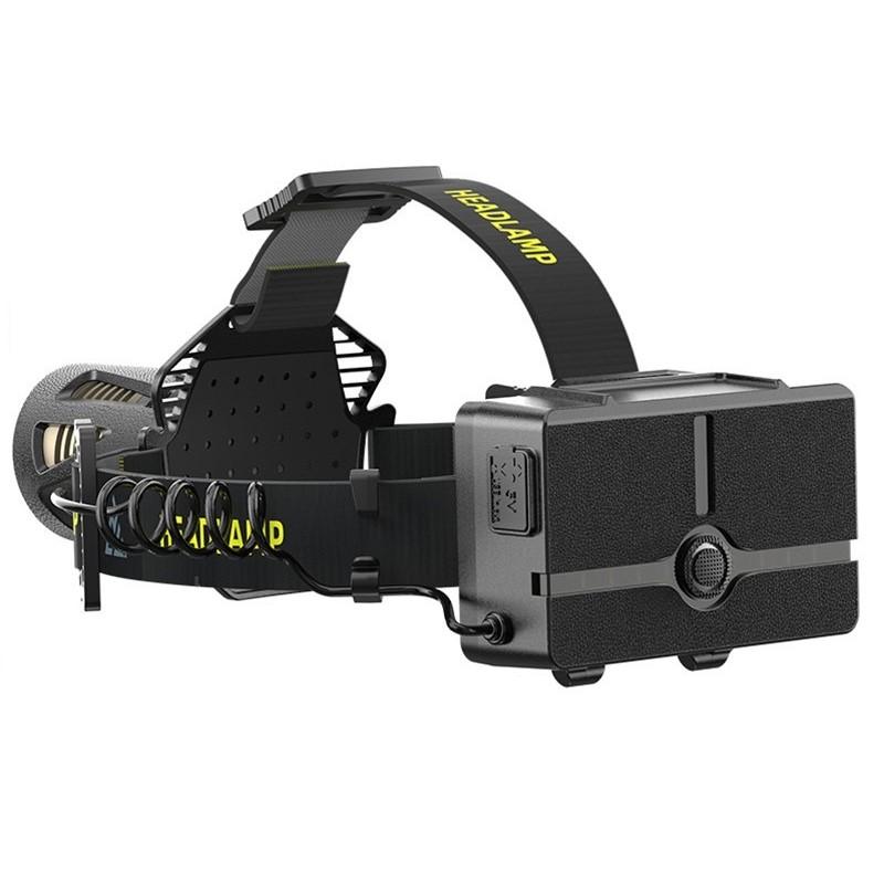 2*XHP300 Sensor Headlamp LED Rechargeable USB Head Flashlight High Power Head Torch Lantern Camping Fishing