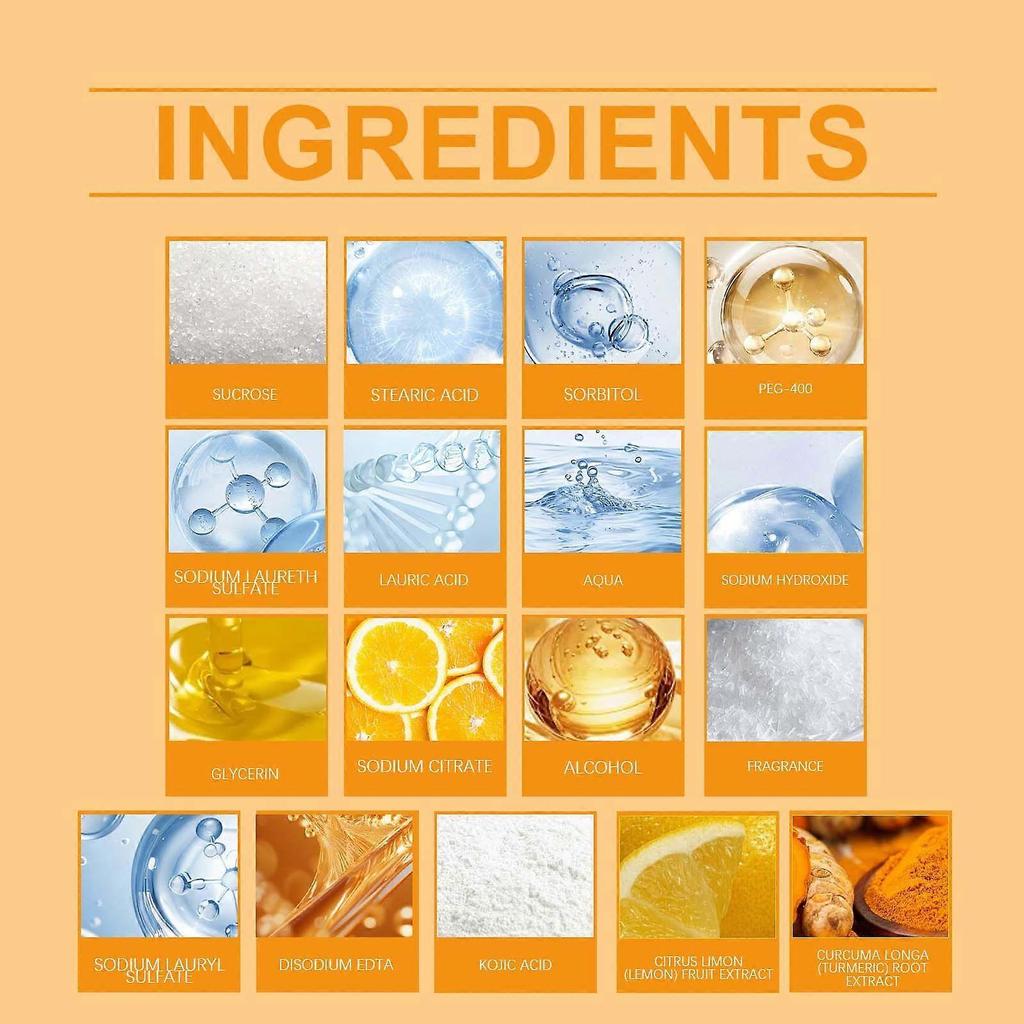 Oceaura Lemon Turmeric Soap - Gentle Cleansing For Face And Body, Brightening Skincare Suitable For Both