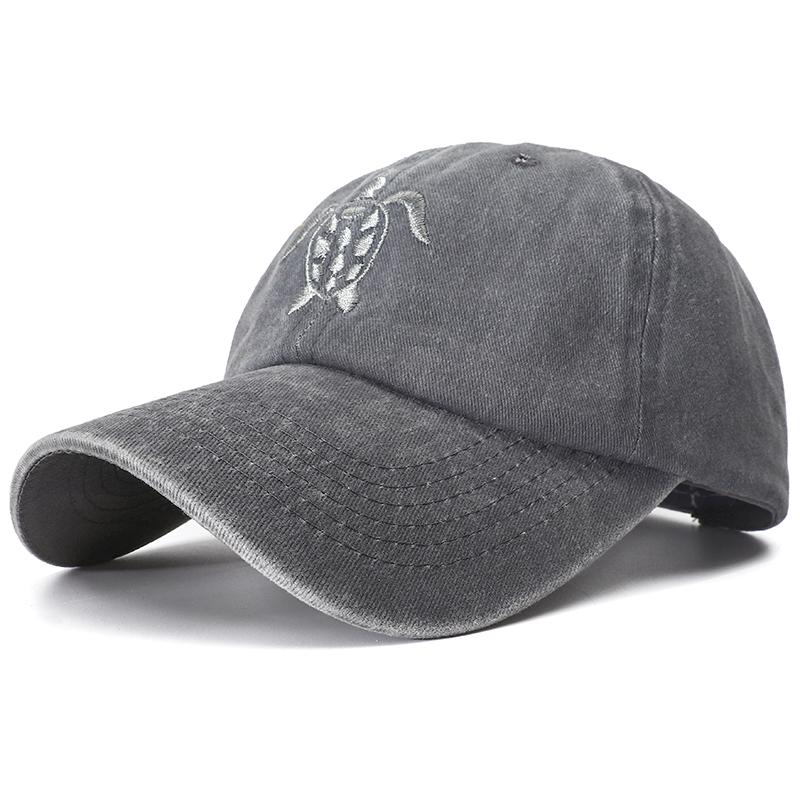 Vintage Female Male Hat Dad Snapback Adjustable Y2K Cap Baseball Fitted Stitched Stitching Embroidered Turtle Autumn New Brand Latest Fresh Hats For