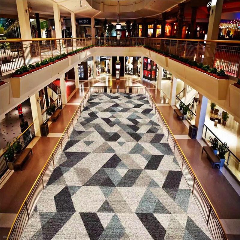 Modern Geometric Carpet Non-Slip Wear Corridor Living Room Entrance Suitable For Light Luxury Minimalist Style Decoration