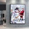 Popular 5D Diy Cross Stitch Christmas Tree Santa Snowman Painting Full Drill Cross-Stitch Crafts Kit Wall Sticker Home Decor