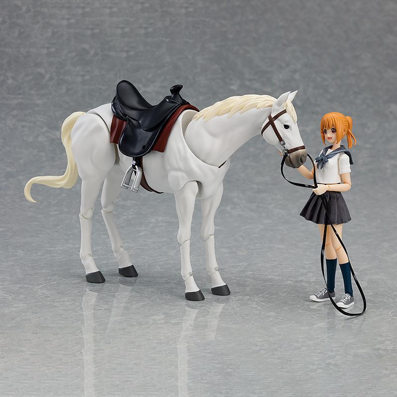 Anime Action Animal 1/12 Movable Horse for Figma Statue Collectible Model Doll Desktop Decoration Gift