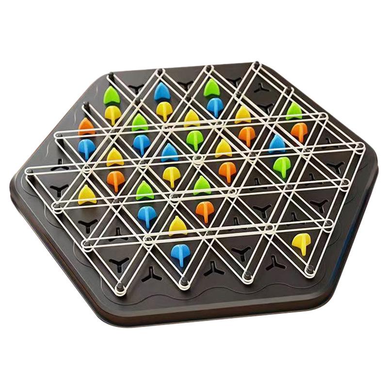 Geometric Chain Triangle Chess Game: Enhance Logical Thinking & Parent-Child Interaction with Multiplayer Play!