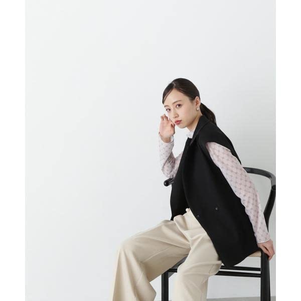 [JILL by JILL STUART] Sleeveless Jacket (Pre-order: Mid-March - Late March Arrivals)