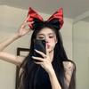 Lovely Bowknot Headband Satin Cosplay Hair Hoop Fashion Lolita Hair Band  Costume Decoration