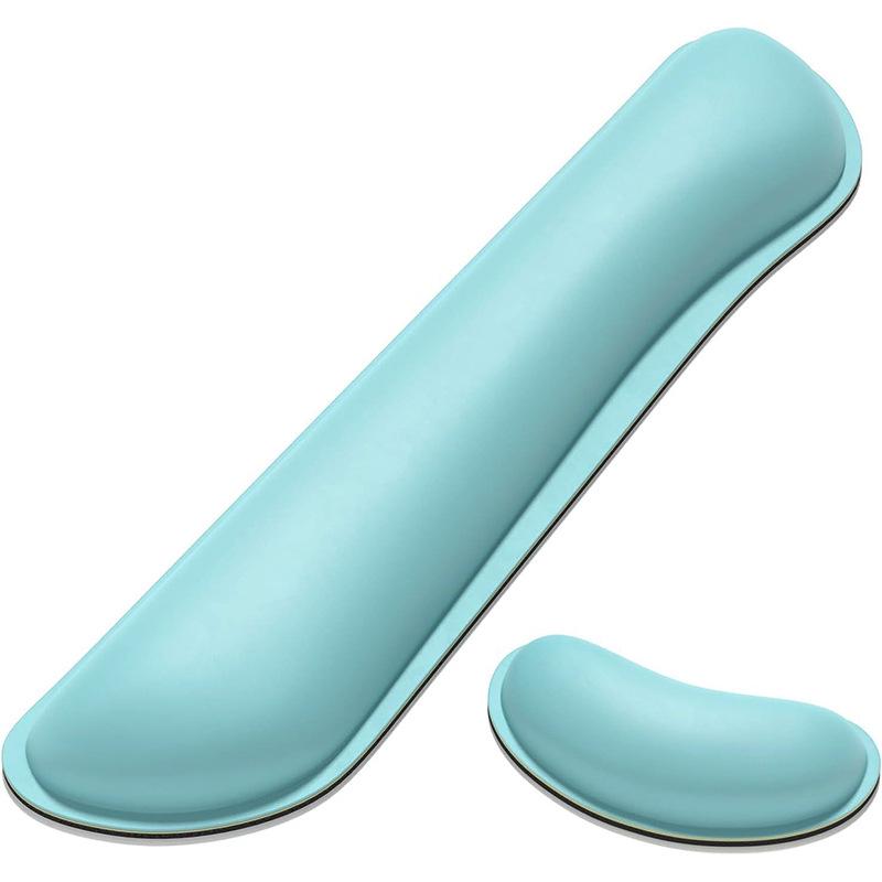 Cross-Border Memory Foam Wrist Pad: Dirt-Resistant, Slow Rebound Hand Rest for Mouse and Keyboard Use