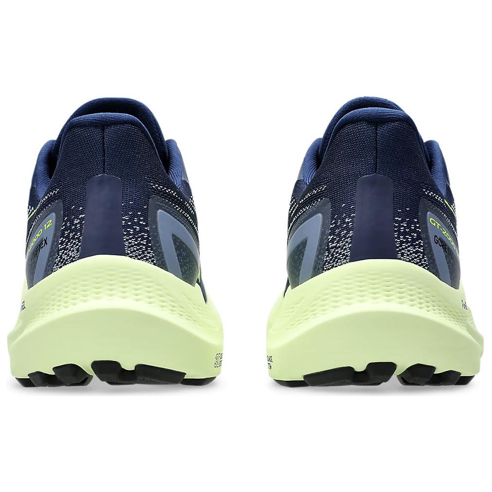 Asics GT 2000 12 GORE-TEX Blue Expanse Safety Yellow Men Sneakers 1011B687-400