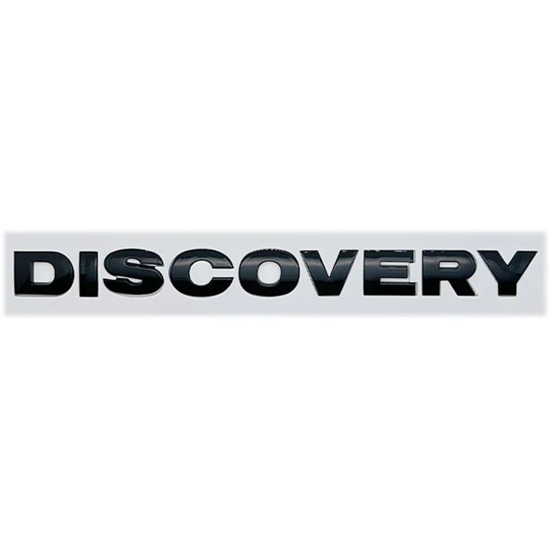 ABS 3D Chrome Car Letters Front Hood Bonnet Logo Badge For Land Rover Discovery Emblem Discovery 4 3 5 2 TD5 Accessories