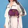 Nylon Women's Waterproof Large Capacity Crossbody Bag Casual Solid Messenger Shoulder Bag