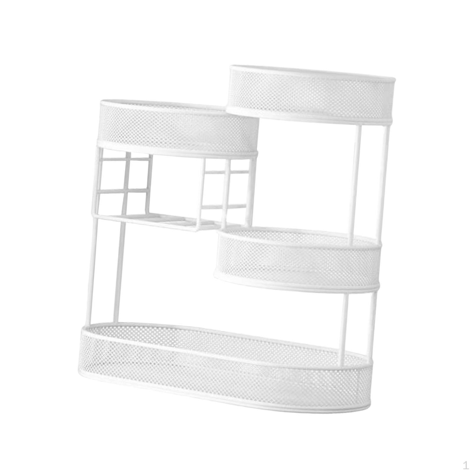 Countertop Fruit Basket Desk Storage 4 Tiers Space Saving Fruits Stand Holder 3590₽