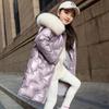 Girl Plush Hooded Jackets Children Thicken Outerwear Winter Glossy Coats Windproof Fashion Parkas Kids Warm Overcoat