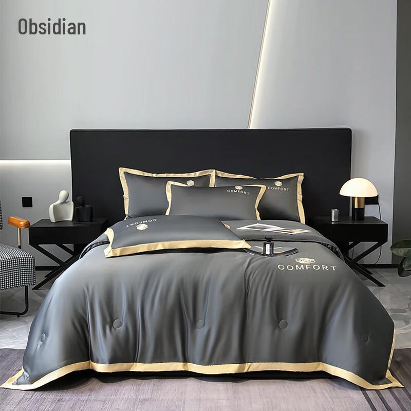 

Washed Ice Silk Summer Quilt