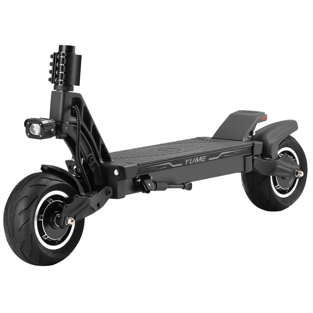 Electric Off Road Scooter YUME 3000Wx2 Motor All Terrain Adult Electric Scooter 60V 30AH With NFC LCD Screen Top Speed 80Km/h Hydraulic Brake