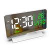 6.6  Large Display Digital Desk Clock, Dual Alarm Clock with Indoor TemperatureCelsiusDate, USBCelsiusType-C Charging Ports, 6-  Dimmer, 5 Volume
