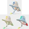 Summer Kids Sun Hat With Large Brim And Breathable Uv Protection For Beach And Outdoor Activities