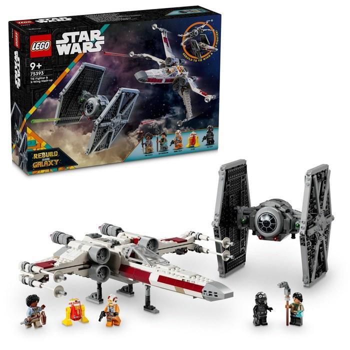 LEGO Star Wars Tie Fighter & X-Wing 75393 (Multicolor)