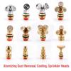 Dadeng 4-point Copper Eight-Hole Atomizing Spray Nozzle