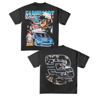 Dale Earnhardt NASCAR T-Shirt » Racing » Vintage Schweres T-Shirt - Legends Schwergewichts-Tees Hohe Qualität und Bequem Sommer