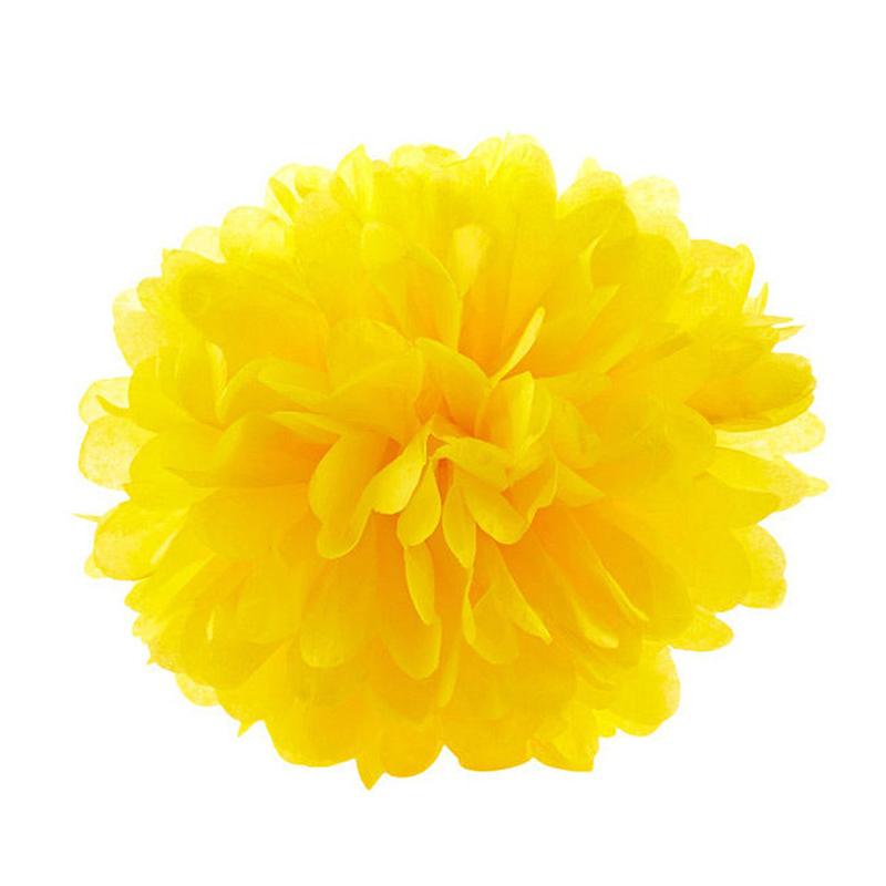 5pcs 6''-12'' Tissue Paper Pompoms Wedding Decorative Paper Flowers Ball Baby Shower Birthday Party Decoration Paper Pom Poms