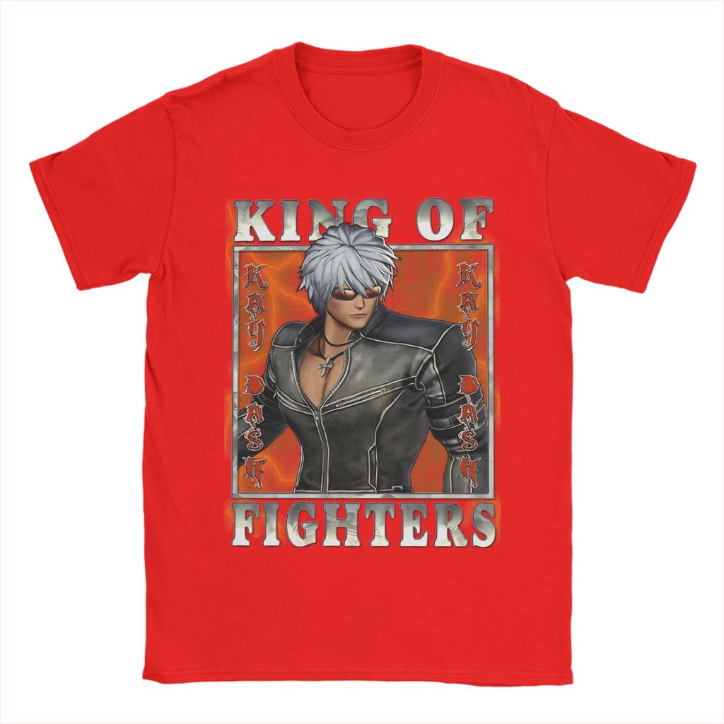 Novelty King of Fighters XV Better Than TShirts Unisex O Neck Pure Cotton T Shirts Short Sleeve Tees Plus Size Clothing