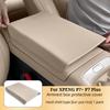 For XPENG P7+ P7 Plus Special Central Armrest Case Protective Cover Napa Leather Boost Pad Interior Decorative Supplies