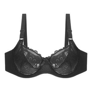 Europe and the United States increase the fattening DE large cup thin fat MM plump sexy bra lace women large size bra underwear