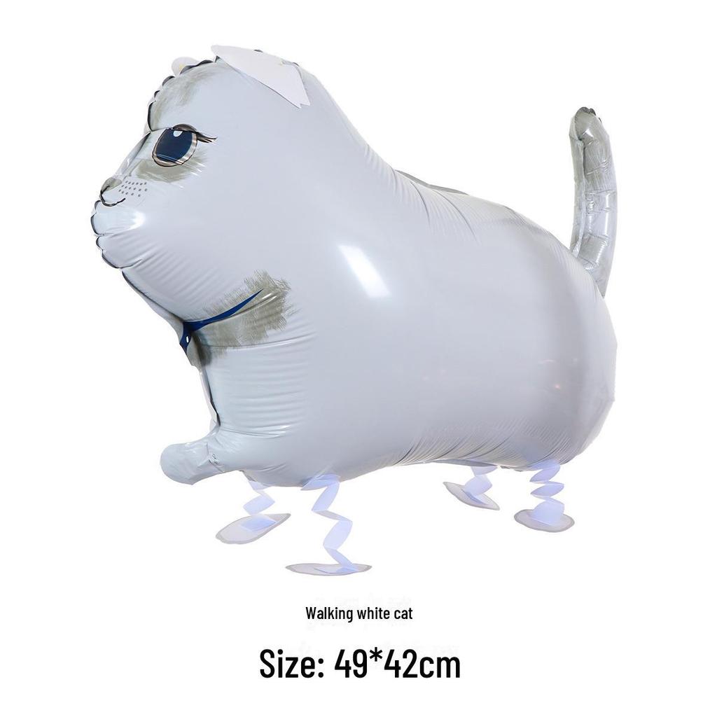 "Internet Celebrity Walking Balloons - Pig, Sheep, and Duck Designs for Night Markets"