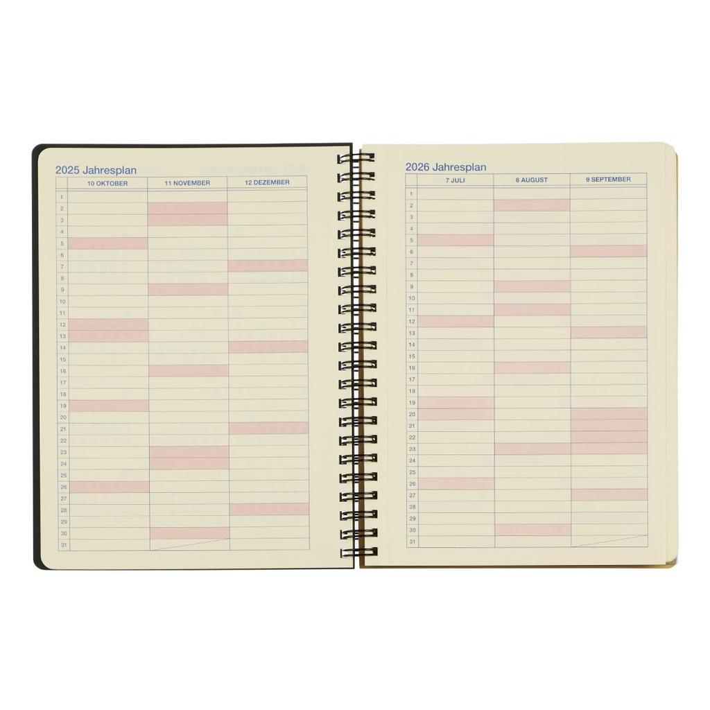 [Delfonics Planner 2026 Edition / Starting October 2025] Rollbahn Metallic A5 Monthly Planner (Hologram)