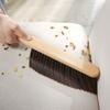 1pc Hand Broom Counter Duster Dusting Brush for Home Cleaning, Soft Dust Brush with Long Wooden Handle for Bed Sofa Furniture